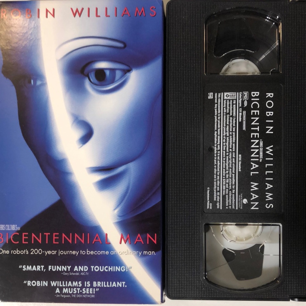 10for$20💙Bicentennial Man VHS Tape